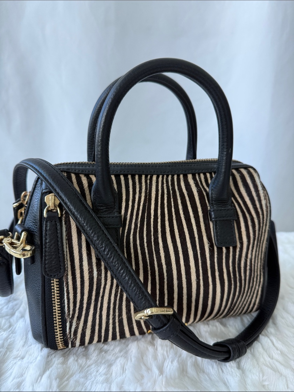 Vera Bradley Mini Marlo Crossbody Uptown Stripes